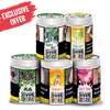 Overdozz Pack of 5 Flavours (Total 1kg)